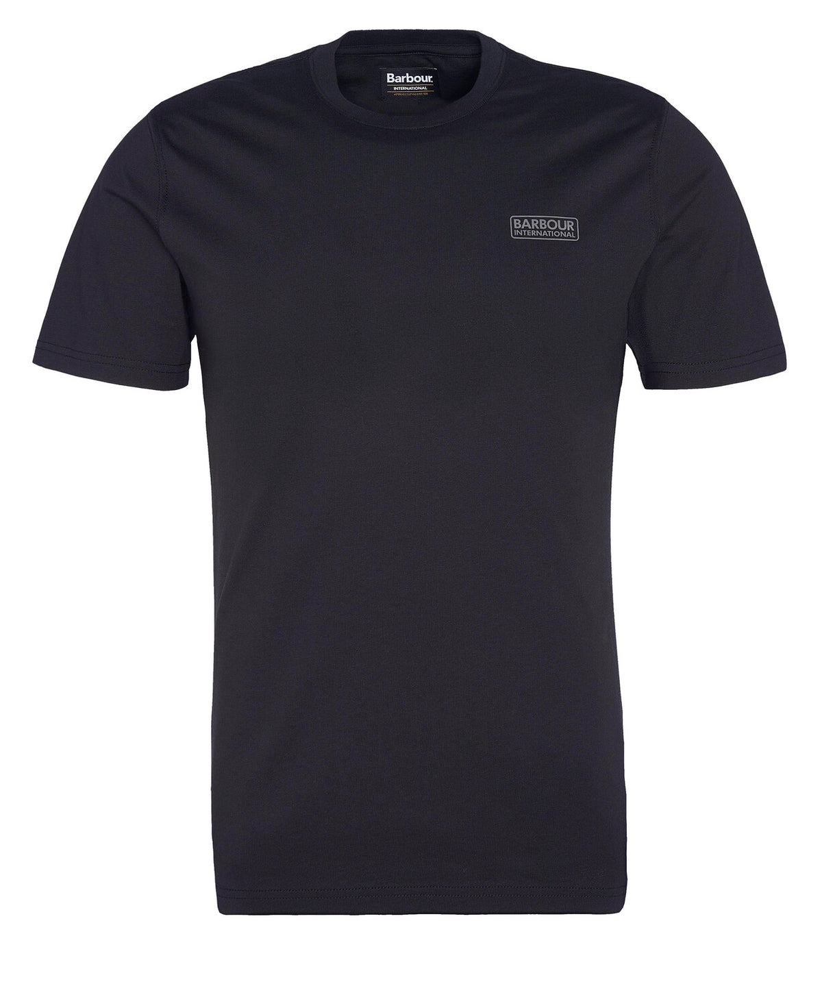 Barbour International Small Logo T-Shirt - Black/ Pewter