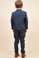 MARC DARCY Jenson Kids 3pc Suit - Marine Blue
