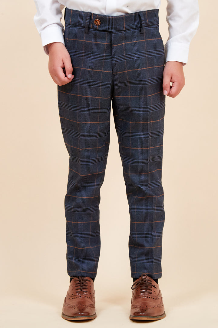 MARC DARCY Jenson Kids 3pc Suit - Marine Blue