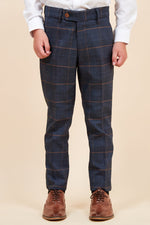 MARC DARCY Jenson Kids 3pc Suit - Marine Blue
