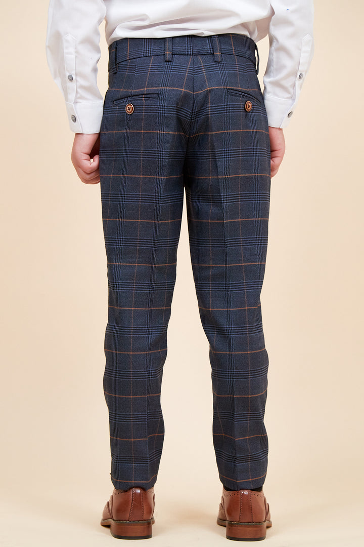 MARC DARCY Jenson Kids 3pc Suit - Marine Blue
