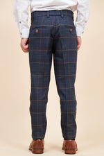 MARC DARCY Jenson Kids 3pc Suit - Marine Blue