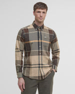 Barbour Bearpark Regular Tartan Check Shirt - Brown Autumn Dress