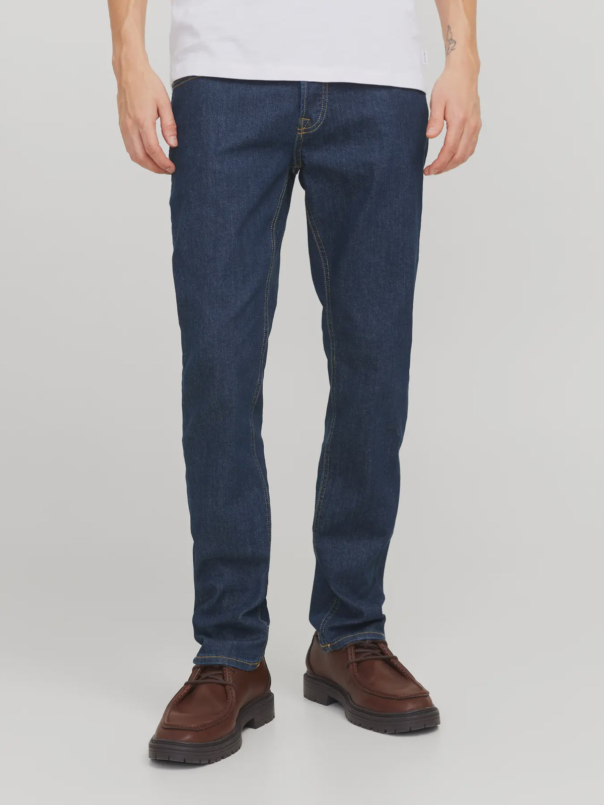 Jack & Jones Glenn Original 430 Slim Fit Jeans - Blue Denim