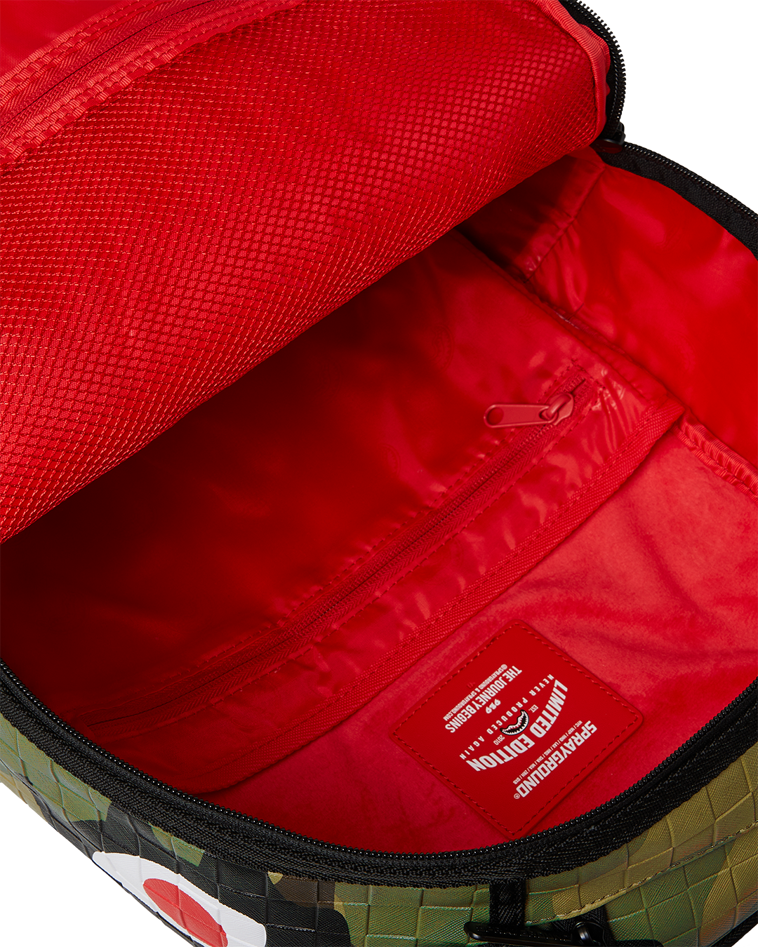 Sprayground Woodland Camo Check Backpack - Camo