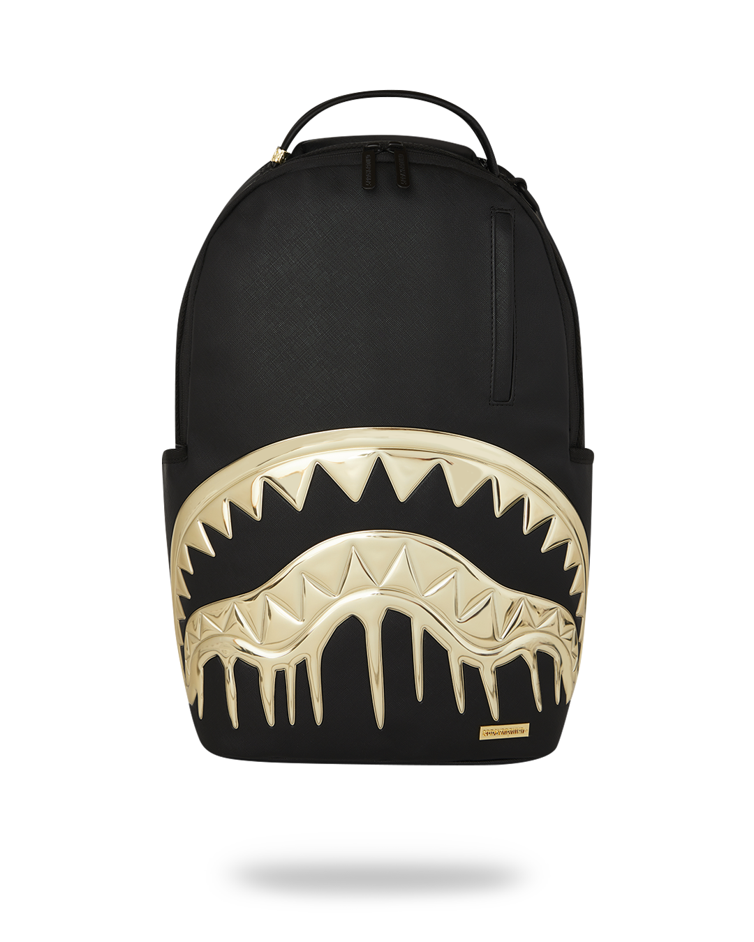 Sprayground Gold & Dangerous Backpack - Black / Gold