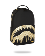 Sprayground Gold & Dangerous Backpack - Black / Gold