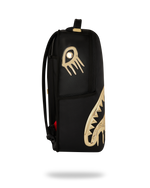 Sprayground Gold & Dangerous Backpack - Black / Gold
