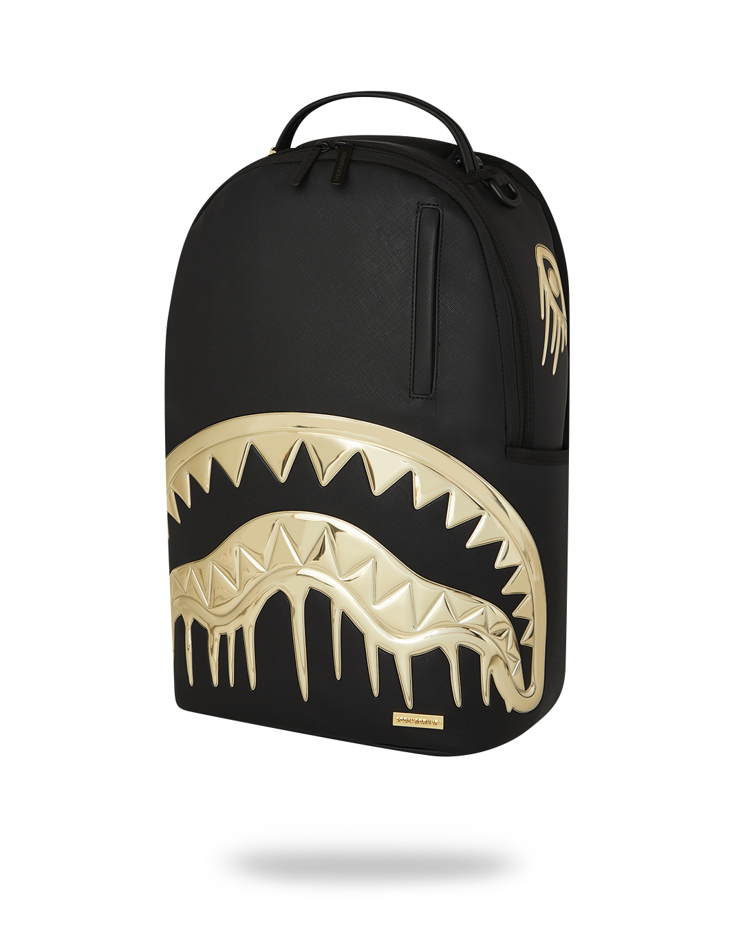 Sprayground Gold & Dangerous Backpack - Black / Gold