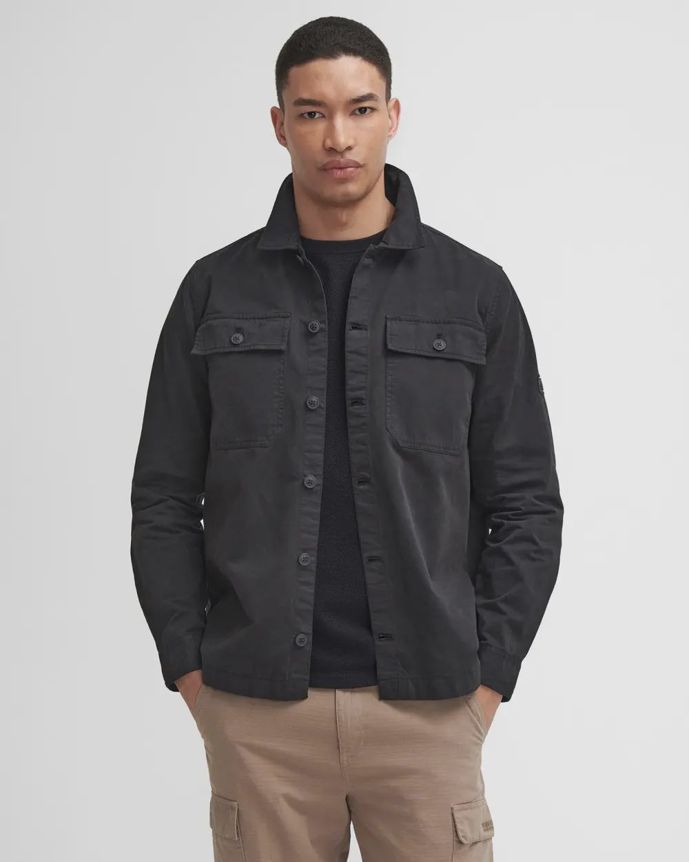 BARBOUR INTERNATIONAL Arlo Overshirt - Black