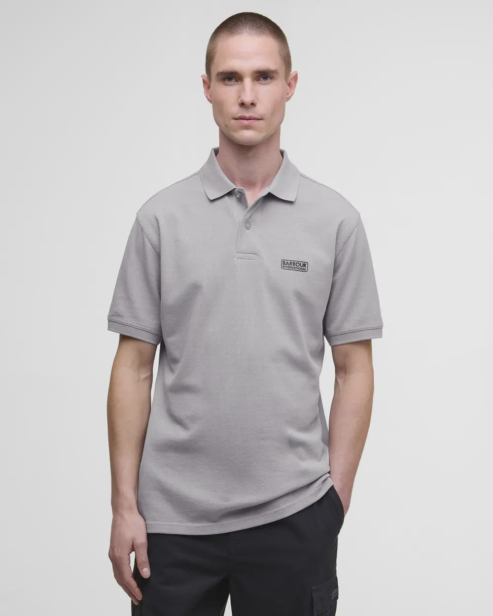 BARBOUR INTERNATIONAL Essential Polo - Ultimate Grey