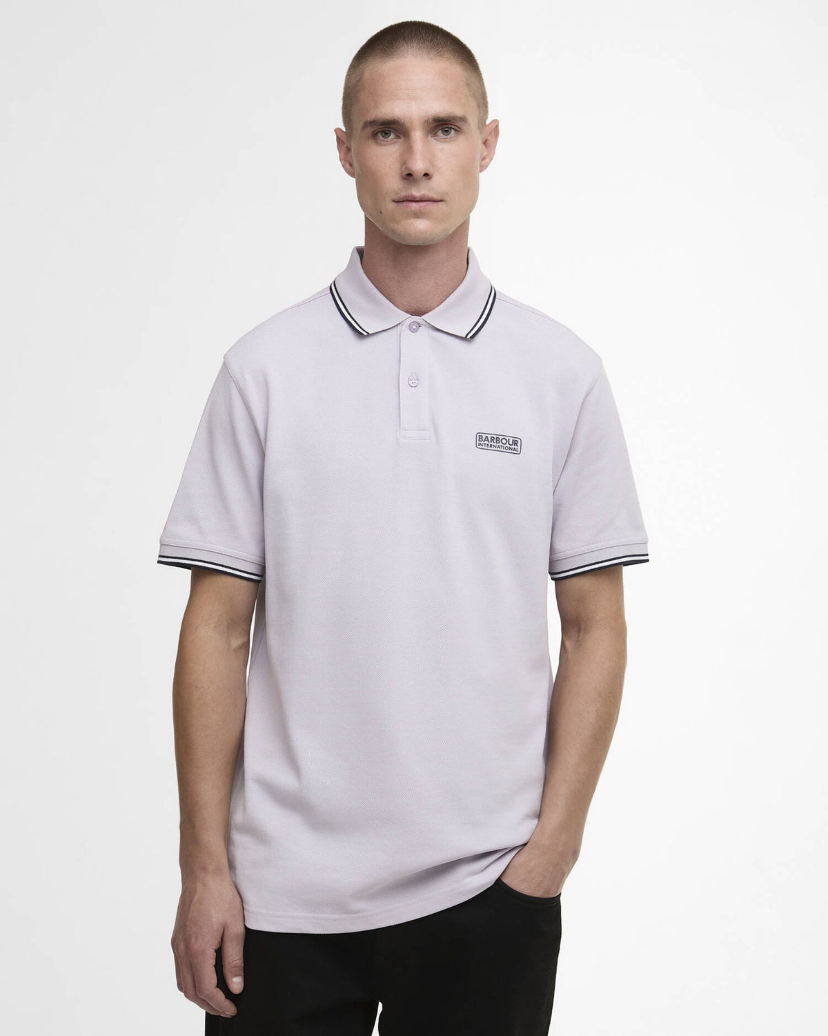 BARBOUR INTERNATIONAL Evan Polo - Thistle