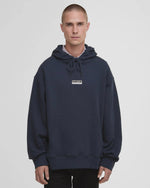 BARBOUR INTERNATIONAL Oversized Wendell Hoodie - Navy Blue