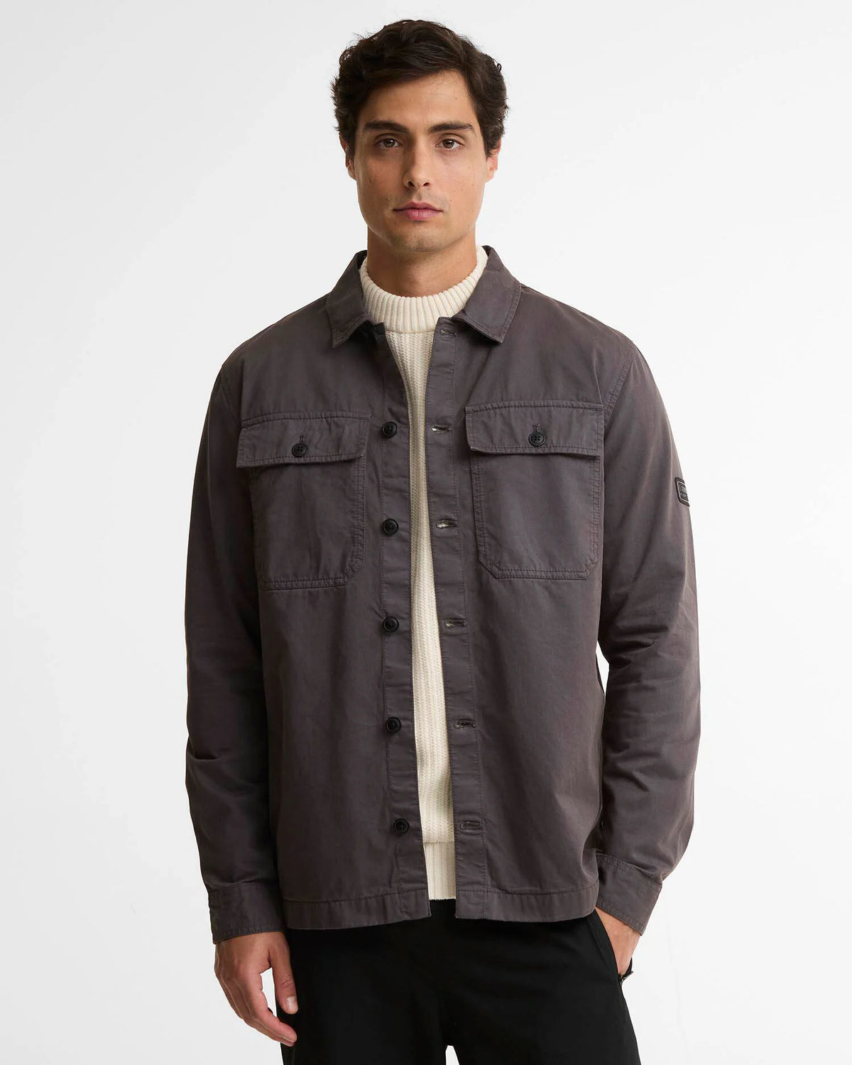 BARBOUR INTERNATIONAL Arlo Overshirt - Asphalt Grey