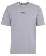 BARBOUR INTERNATIONAL Central Logo Tipped T-Shirt - Pale Slate