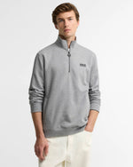 BARBOUR INTERNATIONAL Essential Half-Zip Sweatshirt - Anthracite Marl