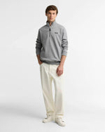 BARBOUR INTERNATIONAL Essential Half-Zip Sweatshirt - Anthracite Marl