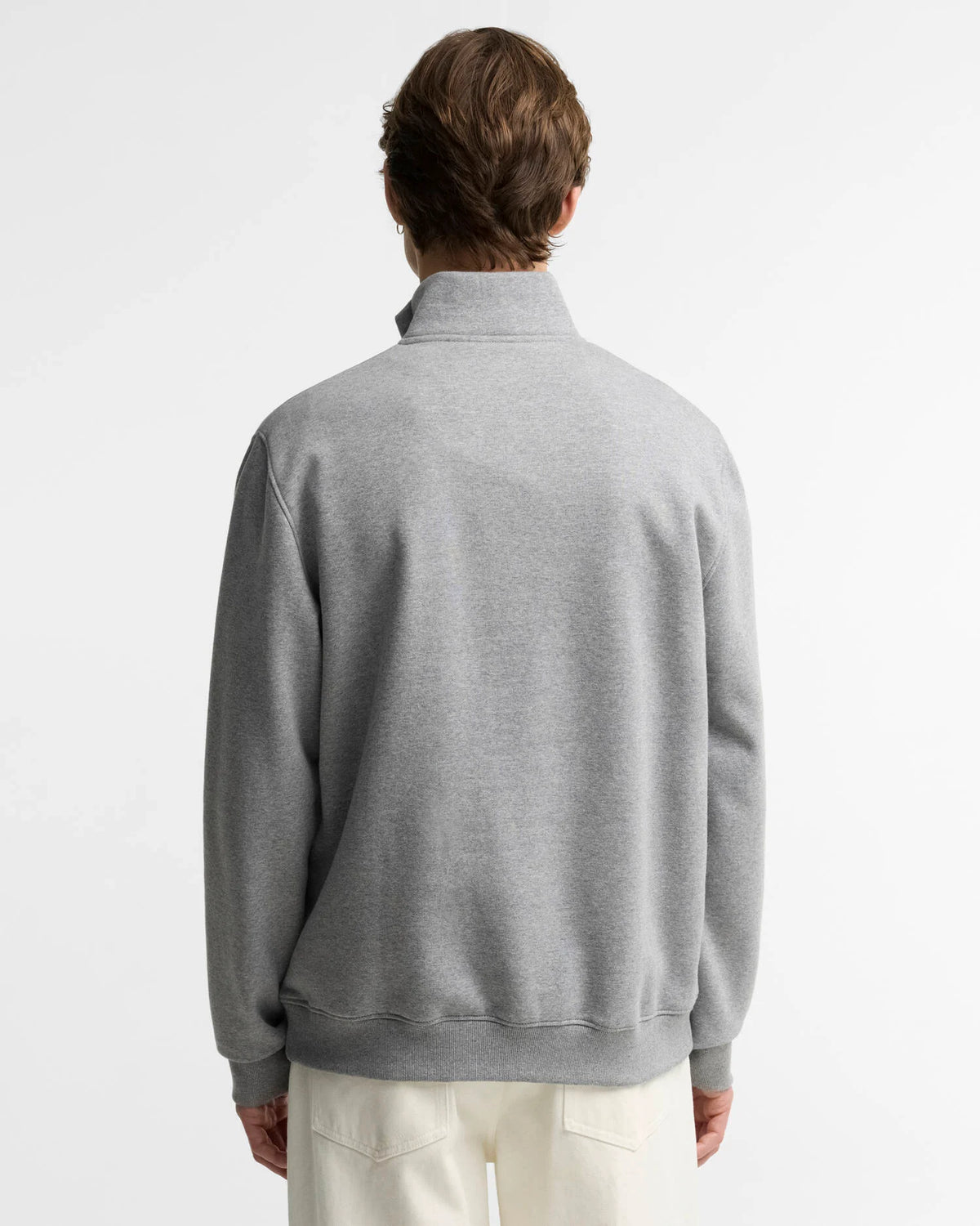 BARBOUR INTERNATIONAL Essential Half-Zip Sweatshirt - Anthracite Marl