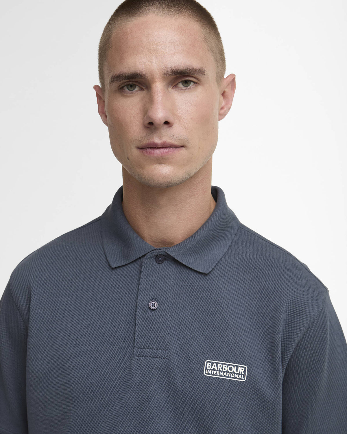 BARBOUR INTERNATIONAL Essential Polo - Storm Grey