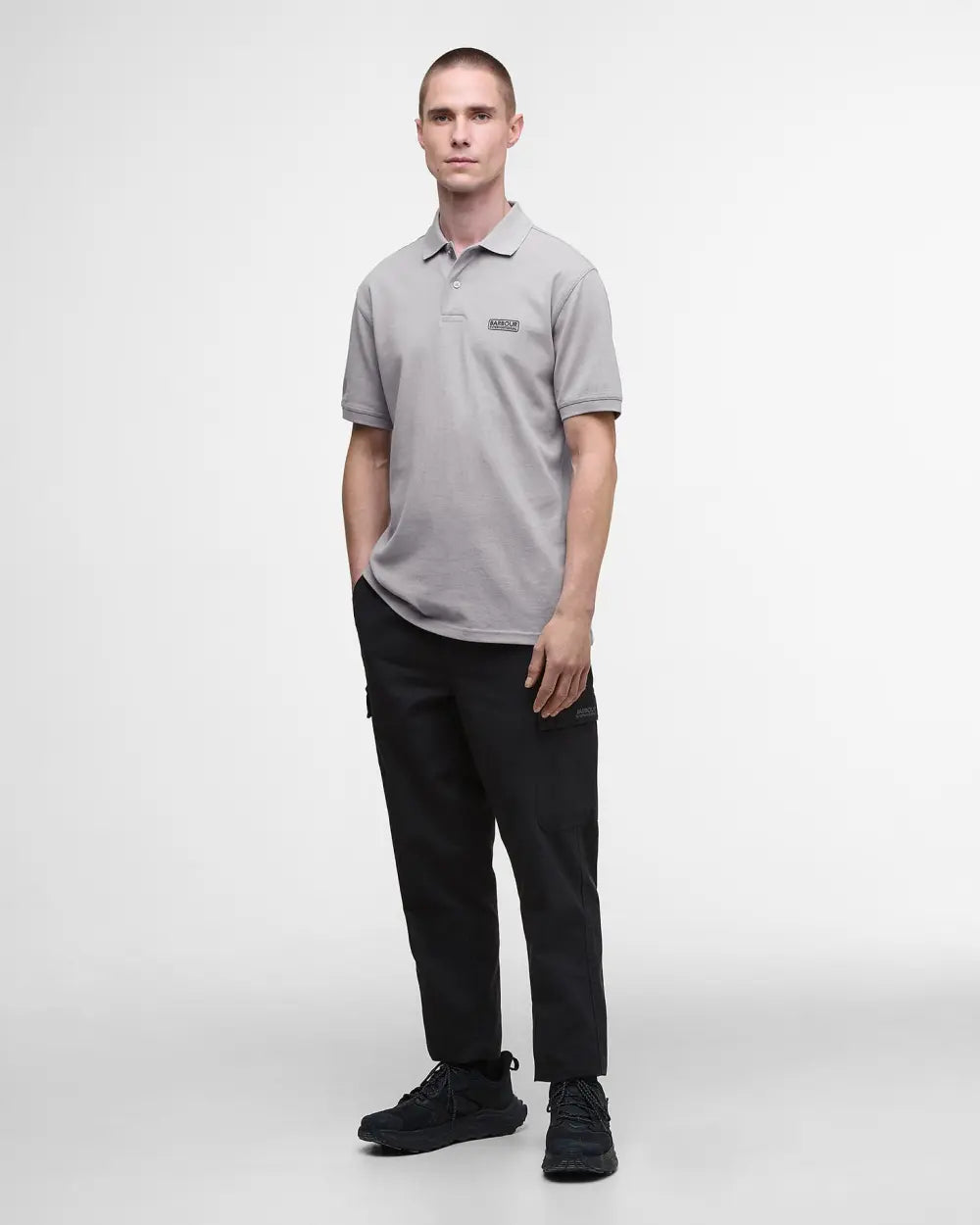 BARBOUR INTERNATIONAL Essential Polo - Ultimate Grey