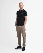 BARBOUR INTERNATIONAL Evan Tipped Polo - Black / White
