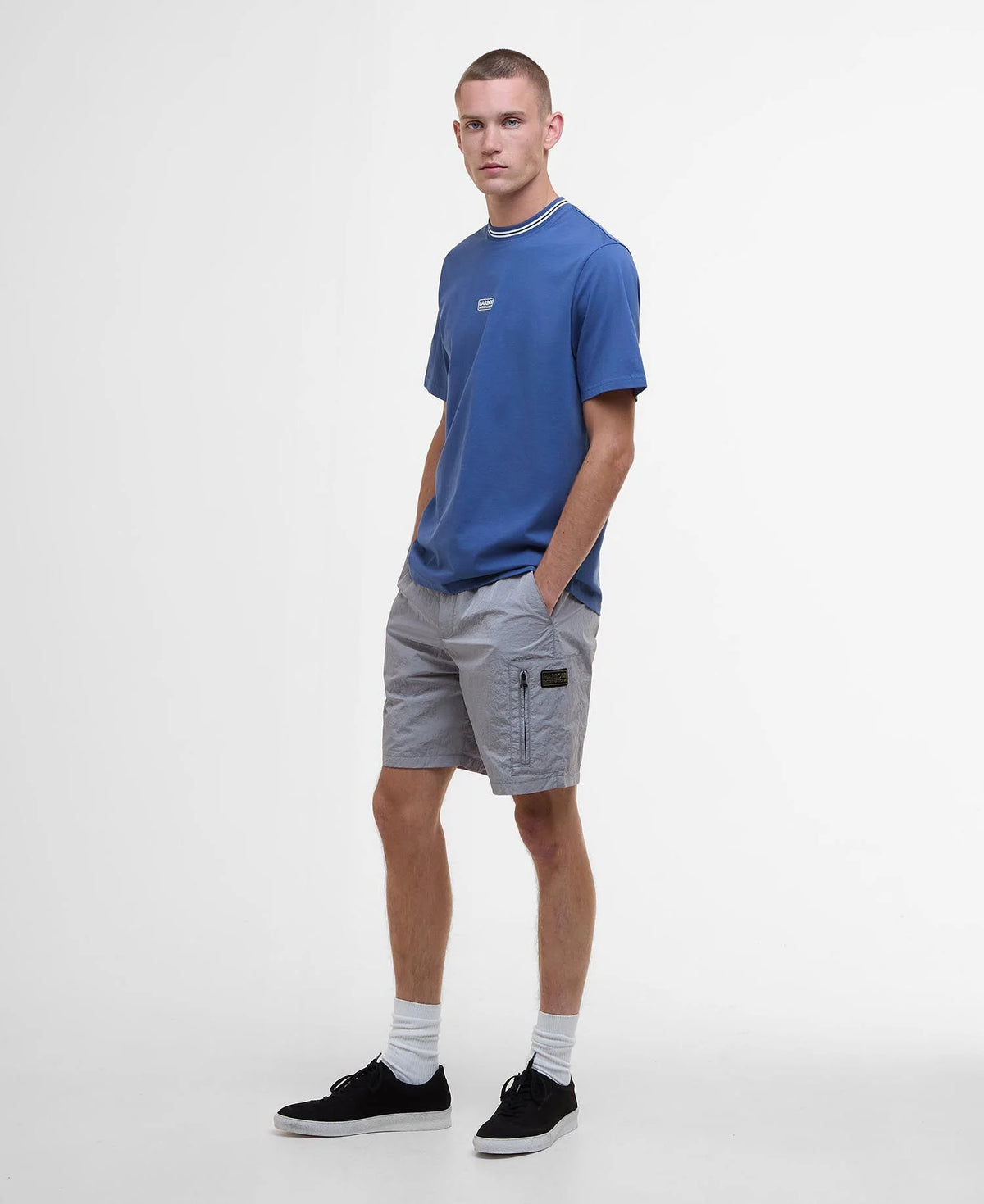 BARBOUR INTERNATIONAL Inline Cargo Shorts - Pale Slate