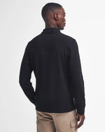 BARBOUR INTERNATIONAL Long Sleeve Polo - Black/ Pewter