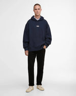 BARBOUR INTERNATIONAL Oversized Wendell Hoodie - Navy Blue