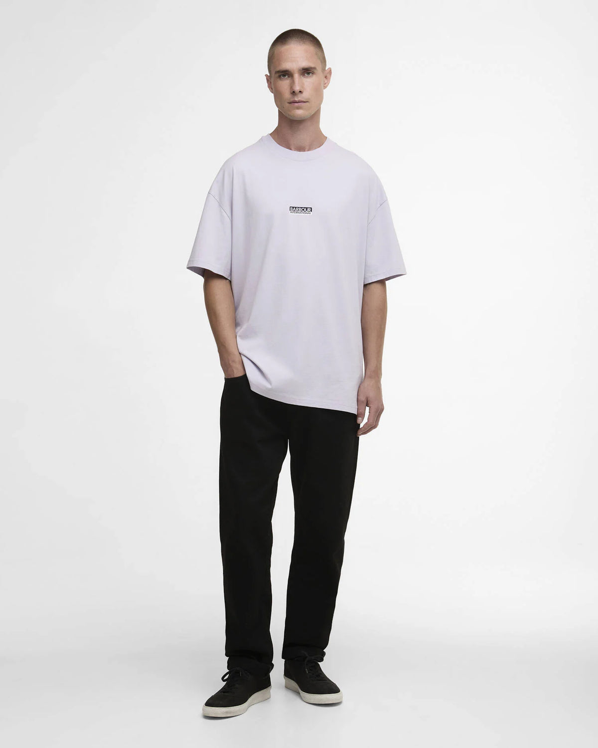 BARBOUR INTERNATIONAL Oversized Wendell T-shirt - Thistle