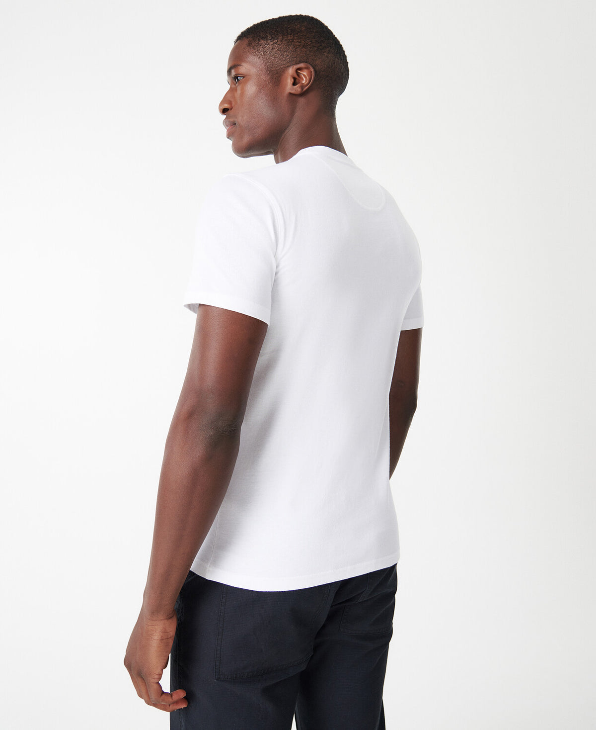 BARBOUR INTERNATIONAL Small Logo T-Shirt - White