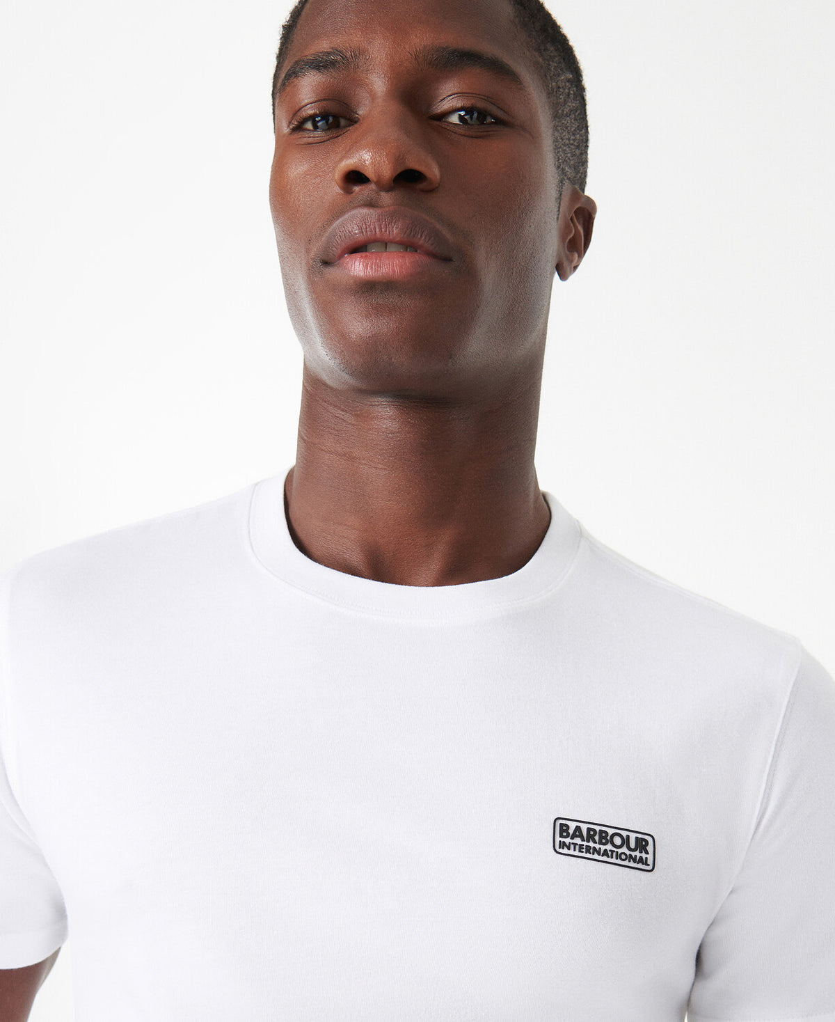 BARBOUR INTERNATIONAL Small Logo T-Shirt - White