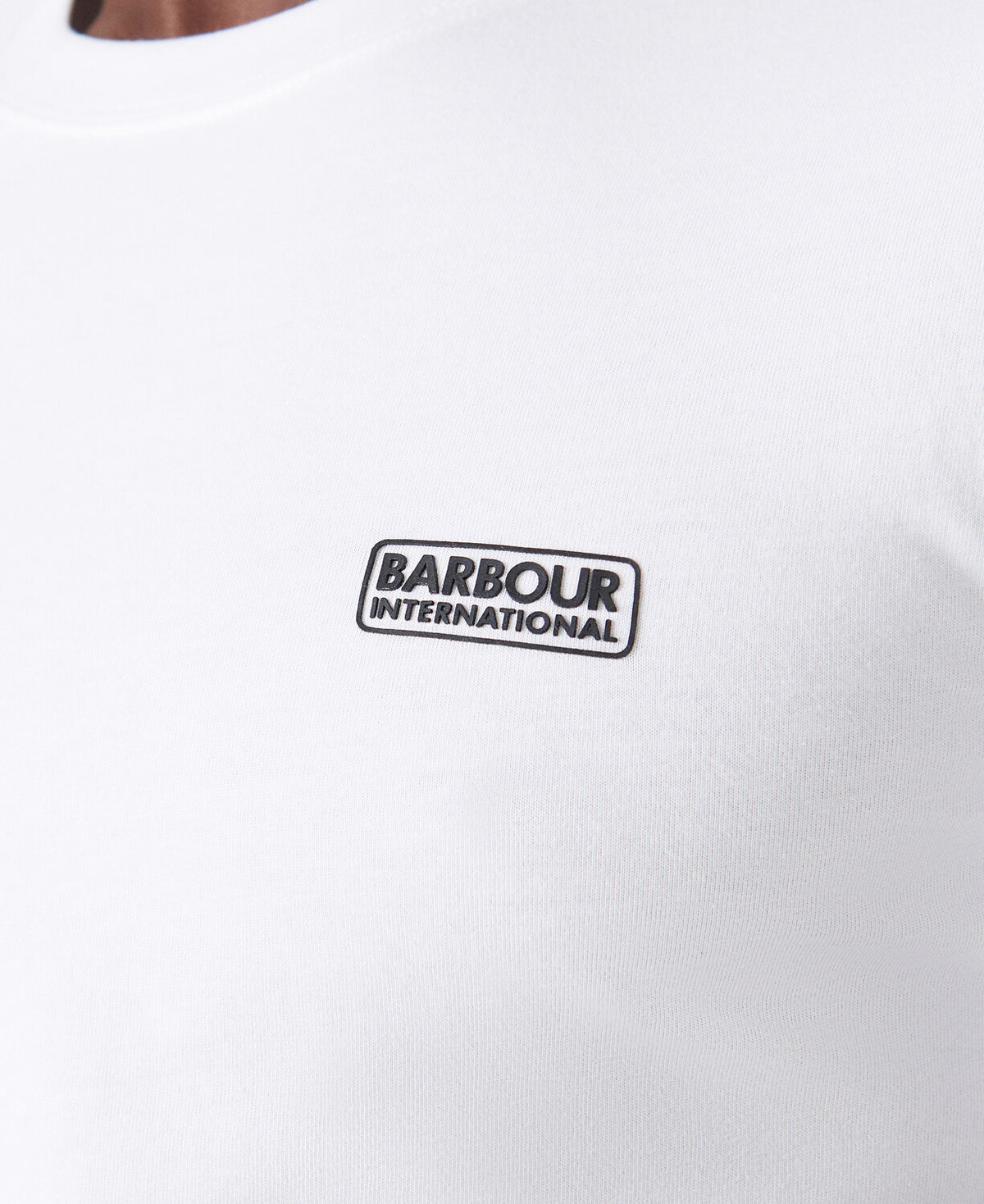 BARBOUR INTERNATIONAL Small Logo T-Shirt - White