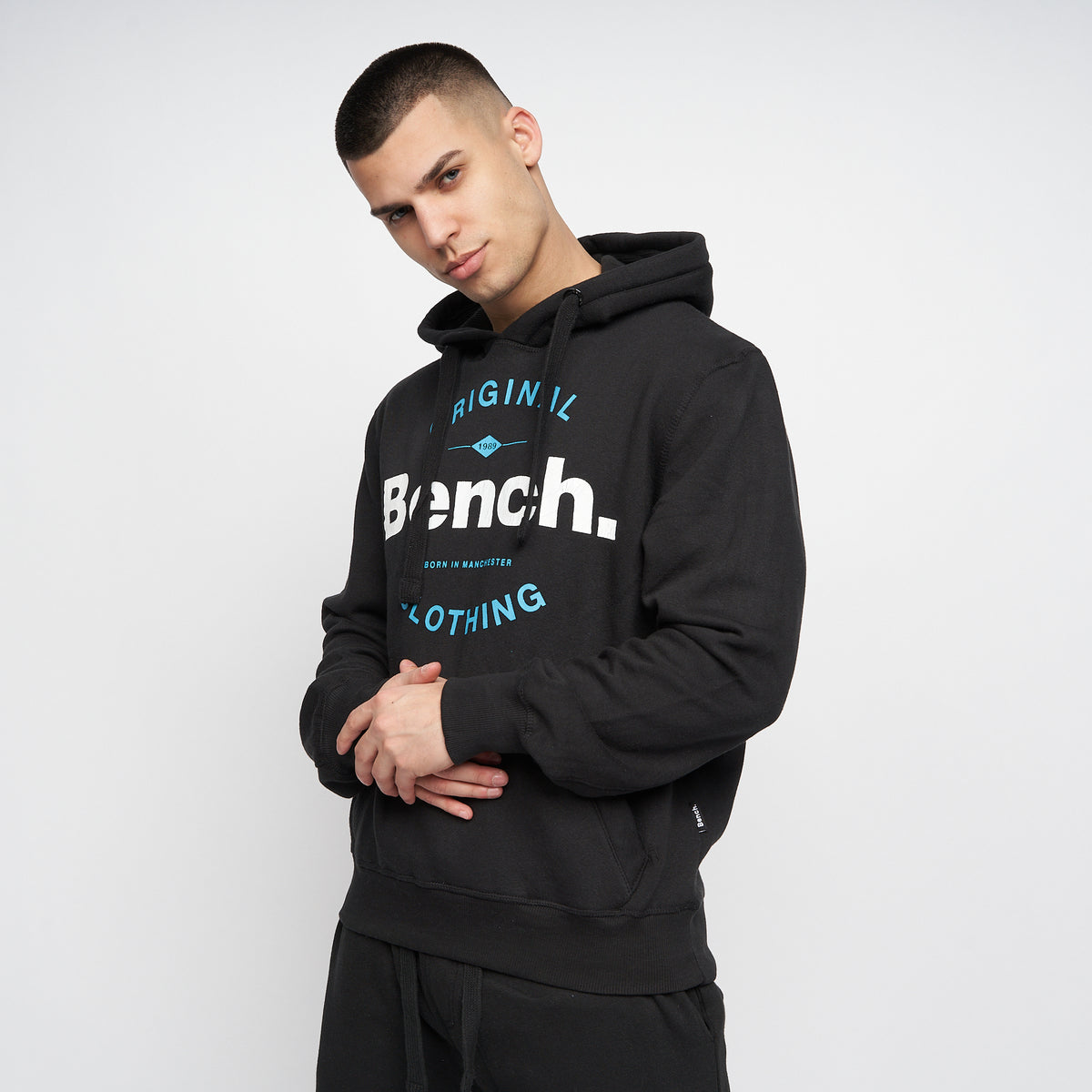 Bench Pastain Overhead Hoody - Black