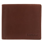 Barbour Colwell Leather Billfold Wallet - Brown / Tartan
