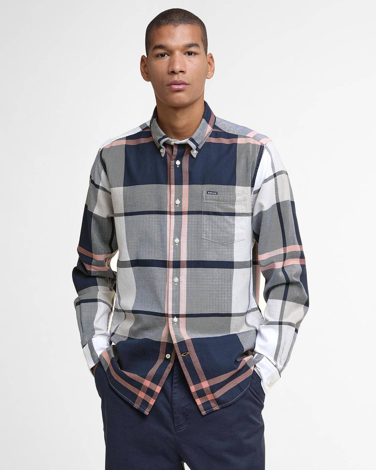 Barbour Dunoon Tailored Shirt - Riverstone Tartan
