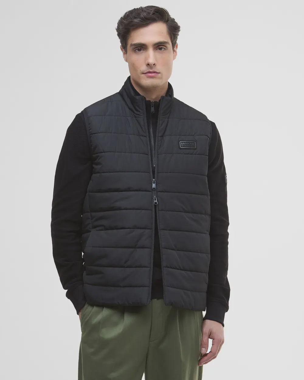 Barbour International Aldon Quilted Gilet - Black