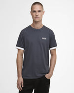 Barbour International Evan Deep Cuff Tipped T-Shirt - Storm Grey