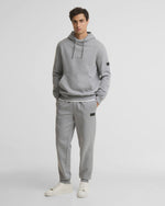 Barbour International Map Overhead Hoodie - Anthracite Grey Marl