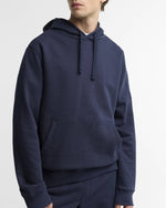 Barbour International Map Overhead Hoodie - Navy Blue