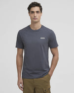 Barbour International Small Logo T-Shirt - Storm Grey