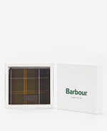 Barbour Brown Leather & Tartan Wallet