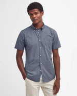 Barbour Shell Tailored Short-Sleeved Shirt - Classic Navy