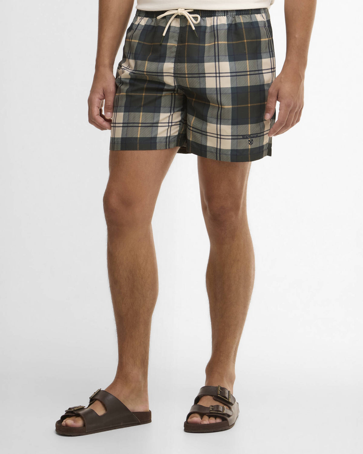 Barbour Tartan Swim Shorts - Ancient Tartan