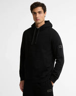 Barbour International Map Overhead Hoodie - Black