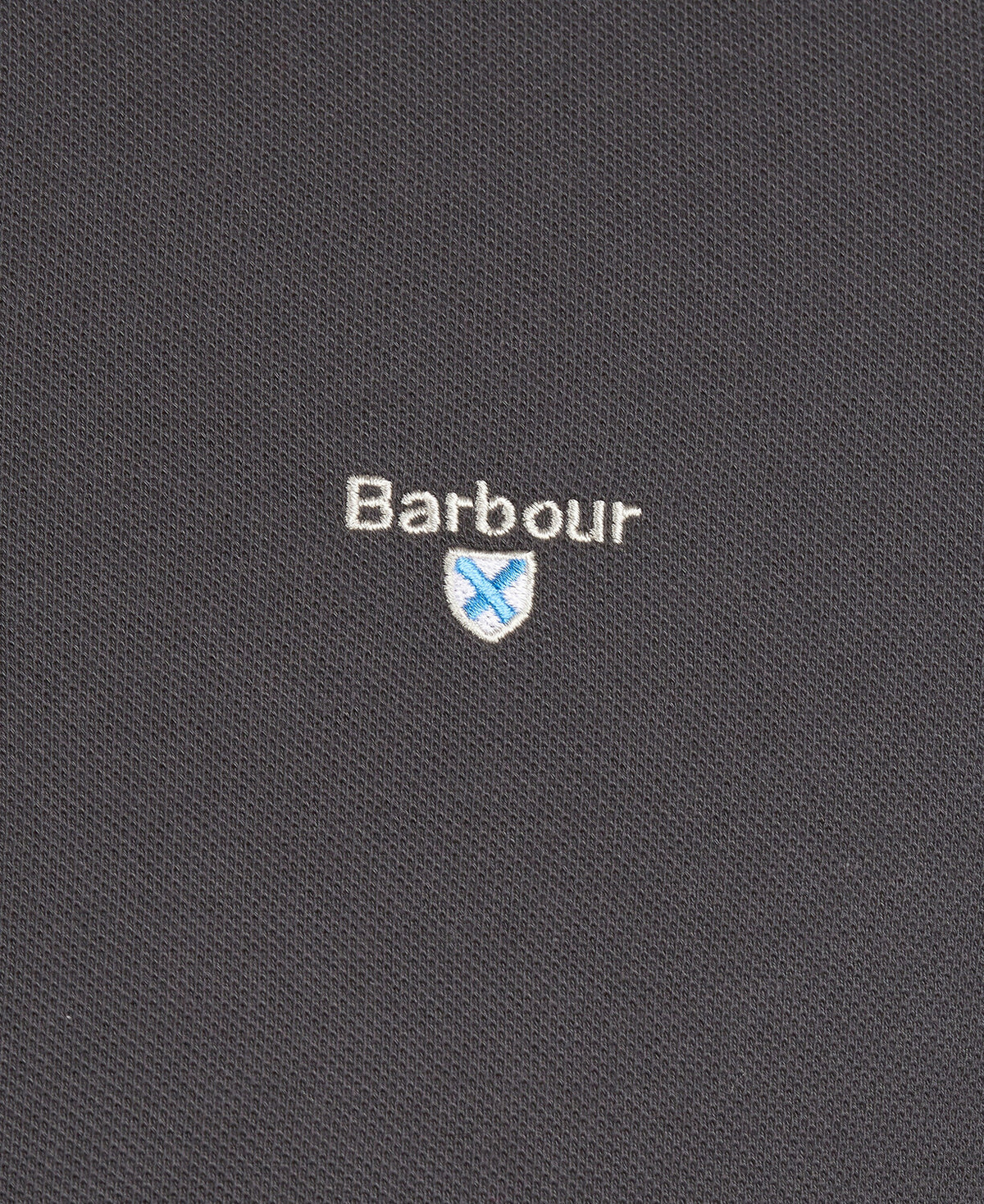 Barbour Tartan Pique Polo Shirt - Navy/ Dress