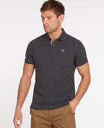 Barbour Tartan Pique Polo Shirt - Navy/ Dress