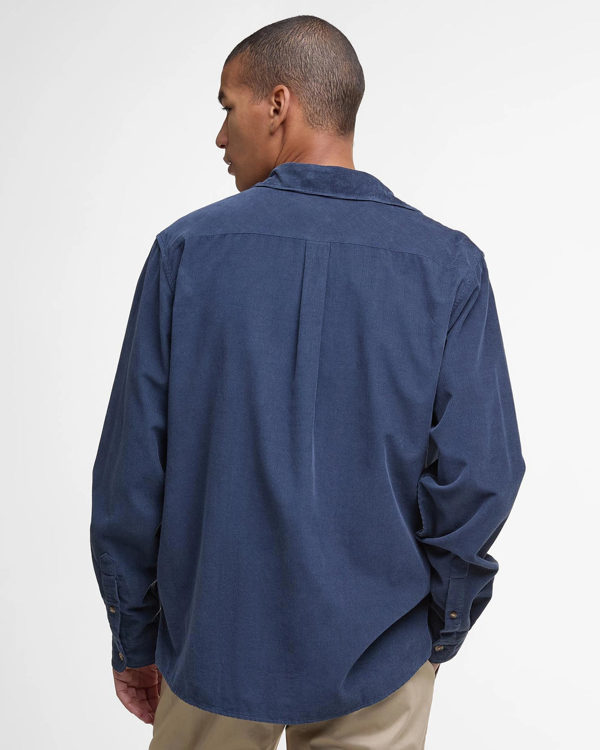 Barbour Bramside Cord Shirt - Navy Blue