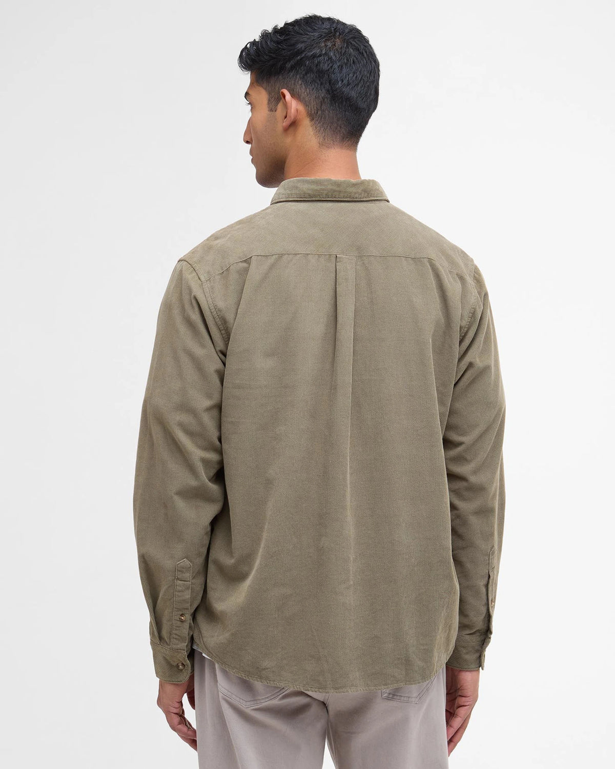 Barbour Bramside Cord Shirt - Olive