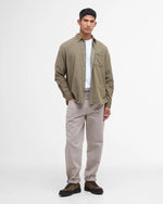 Barbour Bramside Cord Shirt - Olive