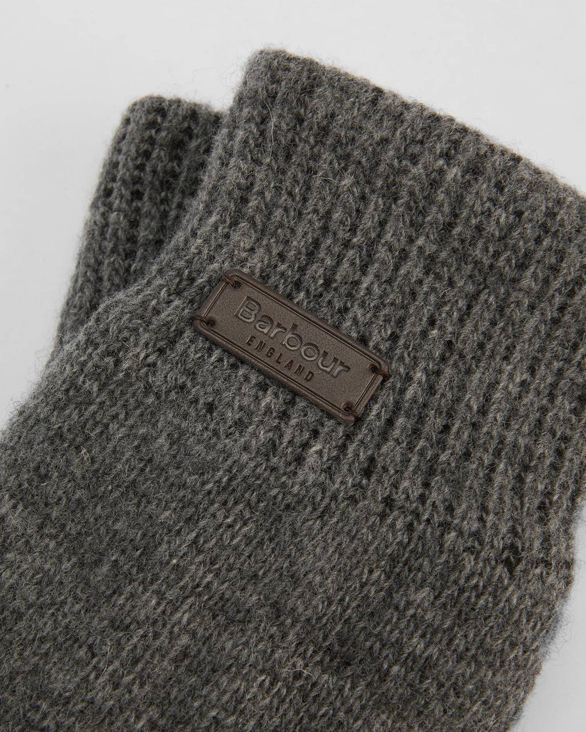 Barbour Carlton Beanie & Gloves Gift Set - Grey